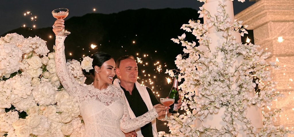 შორენა კომოს ტბაზე გადახდილი ქორწილის ფოტოებს აქვეყნებს