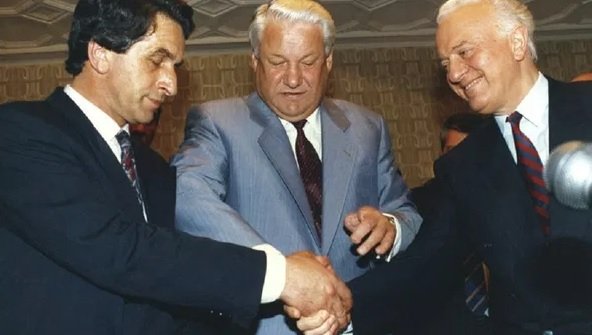 ელცინი, არძინბა, შევრდნაძე
